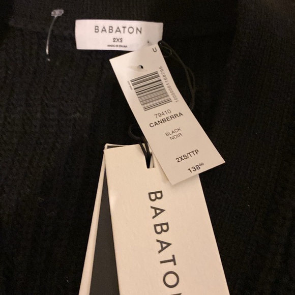 Aritzia (Black) Canberra Menino Wool Sweater - Picture 5 of 9